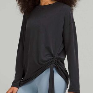 Lululemon Side Cinch Long Sleeve Crew